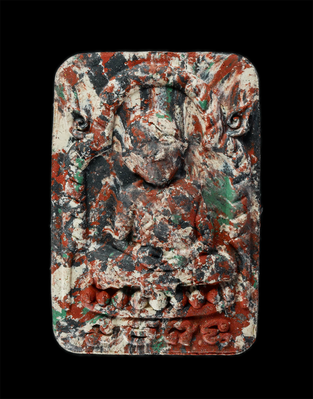 25Sep24 (225)p.jpg - พระผงเศียรโตหลวงปู่ทิม หลังยันต์ ๕ ผงพรายกุมาร หลวงปู่เที่ยง วัดสำนักขาม จ.ชลบุรี ปี2561 เนื้อรวมมวลสาร ตอกโค๊ต หมายเลข ๓๔๔  โดยมีเกจิ ร่วมปลุกเสก อาท [..] | https://kamulet.in.th